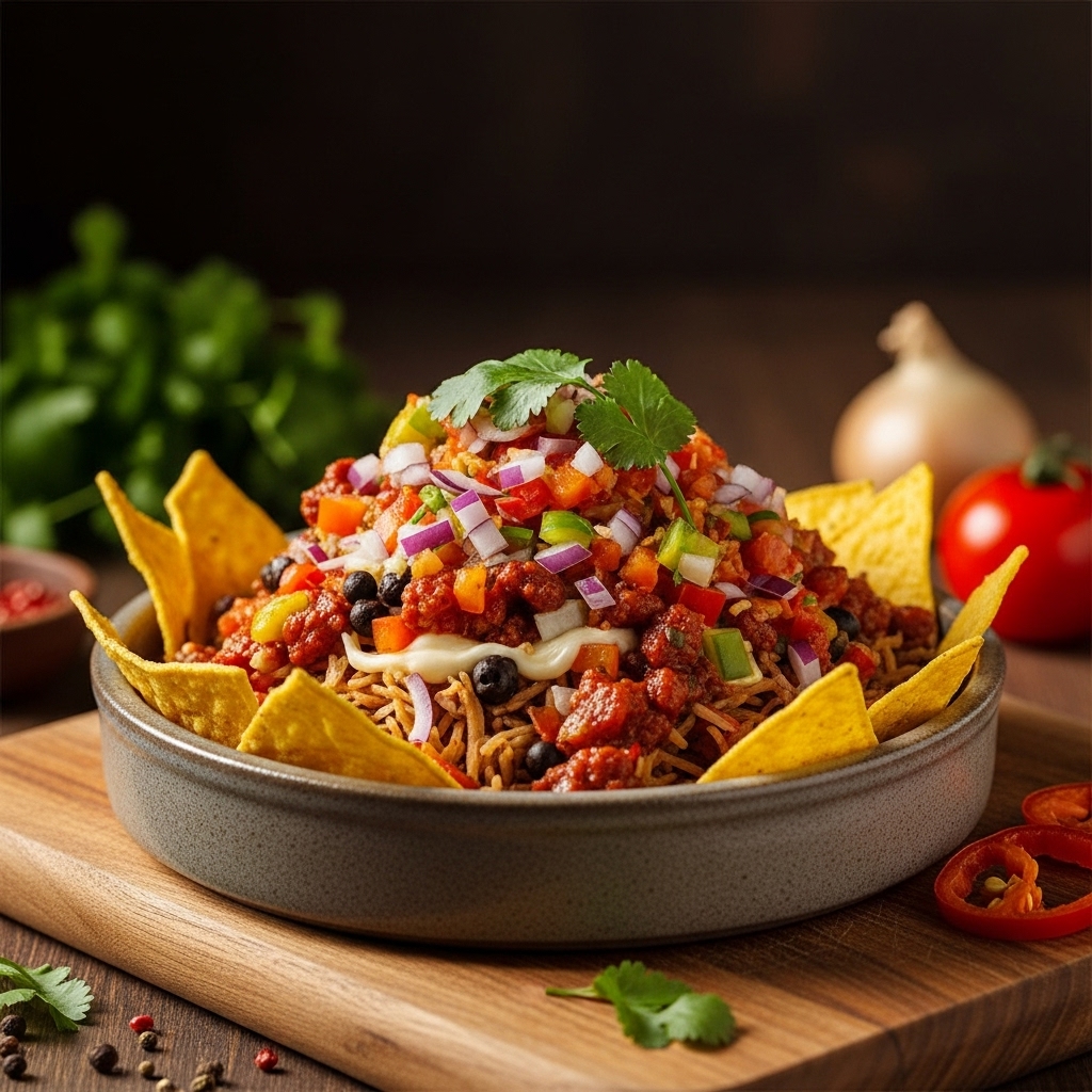 🌶️ “Scintillating Tex-Mex Snack Bowl: A Gluten-Free Fiesta in Your Mouth!”